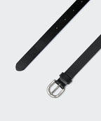 MUSINSA STANDARD WOMAN MUSINSA STANDARD WOMAN Women's Rounded Leather Slim Belt 20mm