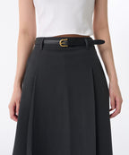 MUSINSA STANDARD WOMAN MUSINSA STANDARD WOMAN Women's Shackle Leather Slim Belt 20mm