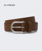 MUSINSA STANDARD WOMAN MUSINSA STANDARD WOMAN Women's Shackle Leather Slim Belt 20mm