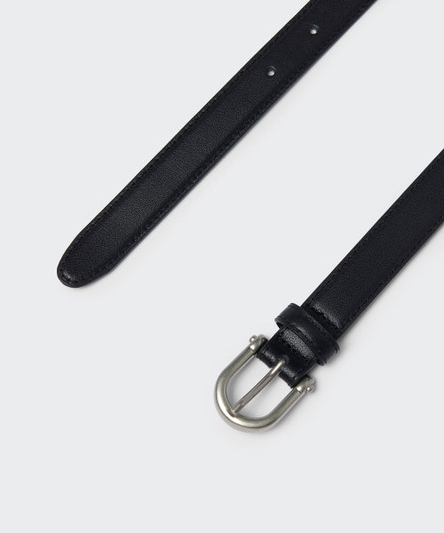 MUSINSA STANDARD WOMAN MUSINSA STANDARD WOMAN Women's Shackle Leather Slim Belt 20mm