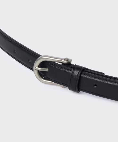 MUSINSA STANDARD WOMAN MUSINSA STANDARD WOMAN Women's Shackle Leather Slim Belt 20mm