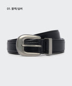 MUSINSA STANDARD WOMAN MUSINSA STANDARD WOMAN Women's Synthetic Leather Western Belt 20mm