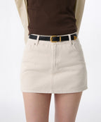 MUSINSA STANDARD WOMAN MUSINSA STANDARD WOMAN Women's Synthetic Leather Western Belt 20mm