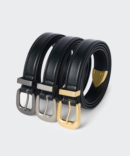 MUSINSA STANDARD WOMAN MUSINSA STANDARD WOMAN Women's Synthetic Leather Western Belt 20mm