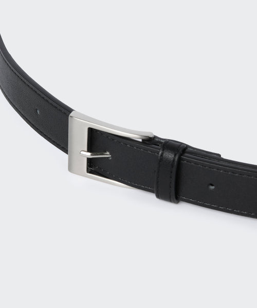 MUSINSA STANDARD WOMAN MUSINSA STANDARD WOMAN Women's Rectangle Synthetic Leather Belt_25mm