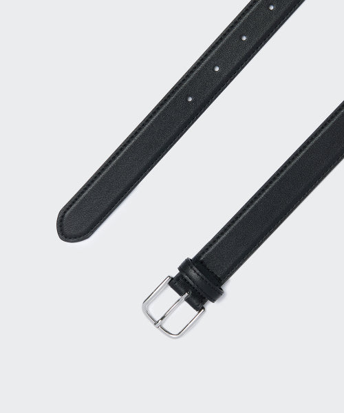 MUSINSA STANDARD WOMAN MUSINSA STANDARD WOMAN Women's Thin Rounded Square Synthetic Leather Belt 25mm