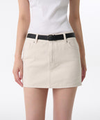MUSINSA STANDARD WOMAN MUSINSA STANDARD WOMAN Women's Thin Rounded Square Synthetic Leather Belt 25mm