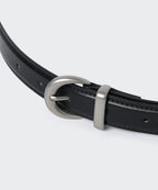 MUSINSA STANDARD WOMAN MUSINSA STANDARD WOMAN Women's Crescent Synthetic Leather Slim Belt_20mm