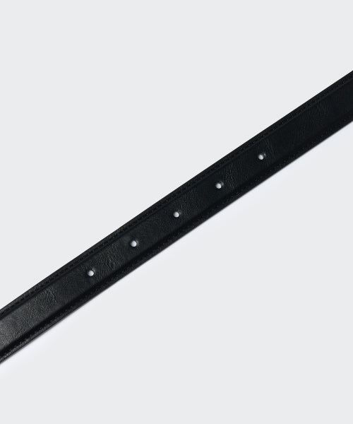 MUSINSA STANDARD WOMAN MUSINSA STANDARD WOMAN Women's Crescent Synthetic Leather Slim Belt_20mm