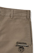 THISISNEVERTHAT THISISNEVERTHAT TNT Daniel Johnston Washed Short Khaki