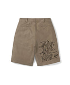 THISISNEVERTHAT THISISNEVERTHAT TNT Daniel Johnston Washed Short Khaki