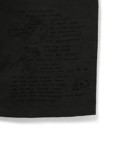 THISISNEVERTHAT THISISNEVERTHAT TNT Daniel Johnston Washed Short Black