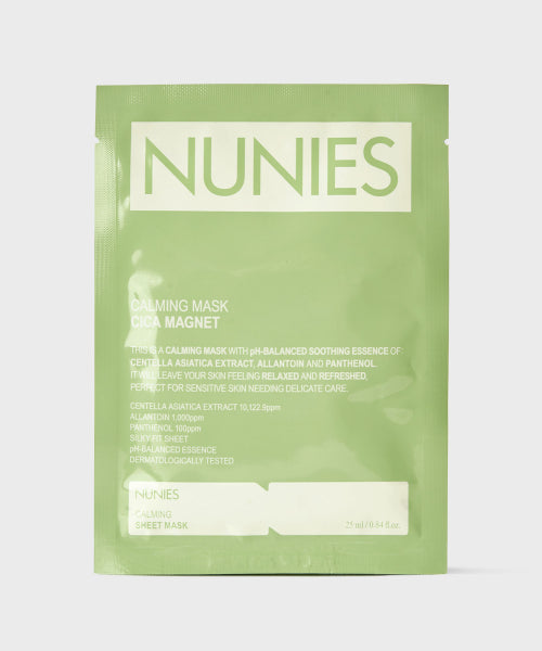 NUNIES NUNIES Calming Mask Cica Magnet 5 Sheets