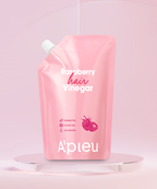 APIEU [SET] Raspberry Hair Vinegar 200ml + Raspberry Hair Vinegar (Refill) 400ml