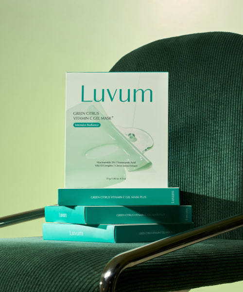 LUVUM LUVUM Green Citrus Vitamin C Gel Mask 15 Sheets