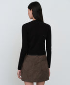 MUSINSA STANDARD WOMAN MUSINSA STANDARD WOMAN Cardigan Slim Fit [Black]