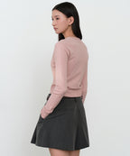 MUSINSA STANDARD WOMAN MUSINSA STANDARD WOMAN Cardigan Slim Fit [Rose Water]