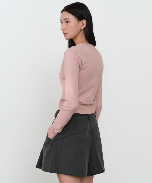 MUSINSA STANDARD WOMAN MUSINSA STANDARD WOMAN Cardigan Slim Fit [Rose Water]
