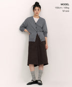 MUSINSA STANDARD WOMAN MUSINSA STANDARD WOMAN Cardigan Medium Gray