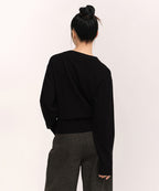 MUSINSA STANDARD WOMAN MUSINSA STANDARD WOMAN Women's Essential Relaxed Cardigan Black