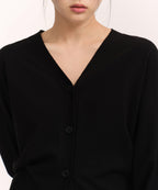 MUSINSA STANDARD WOMAN MUSINSA STANDARD WOMAN Women's Essential Relaxed Cardigan Black
