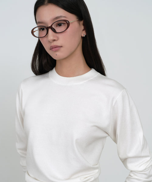 MUSINSA STANDARD WOMAN MUSINSA STANDARD WOMAN Women's Essential Round Neck Knit [Size]