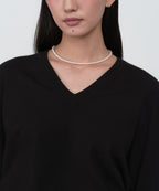 MUSINSA STANDARD WOMAN MUSINSA STANDARD WOMAN Women's Essential V Neck Knit [Black]
