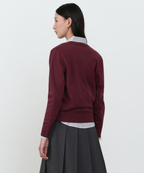 MUSINSA STANDARD WOMAN MUSINSA STANDARD WOMAN Women's Essential V Neck Knit [Size]