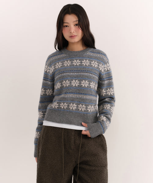 MUSINSA STANDARD WOMAN MUSINSA STANDARD WOMAN Women's Knitwear Medium Gray