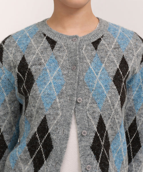 MUSINSA STANDARD WOMAN MUSINSA STANDARD WOMAN Women's Cardigan Medium Gray