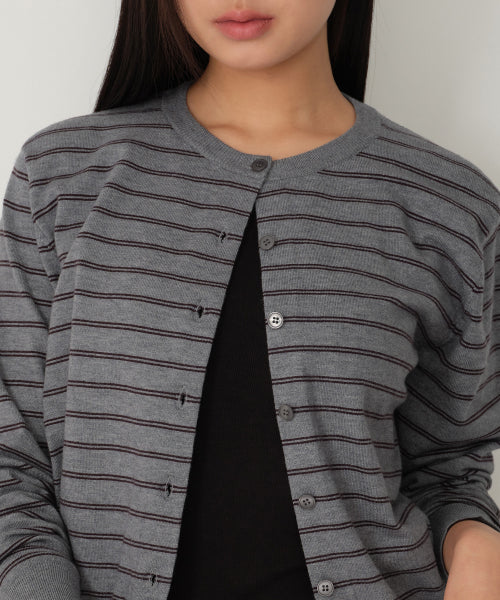 MUSINSA STANDARD WOMAN MUSINSA STANDARD WOMAN Cardigan Medium Gray