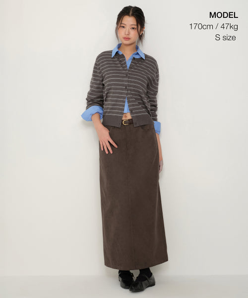 MUSINSA STANDARD WOMAN MUSINSA STANDARD WOMAN Cardigan Dark Gray