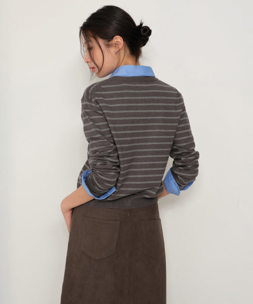 MUSINSA STANDARD WOMAN MUSINSA STANDARD WOMAN Cardigan Dark Gray
