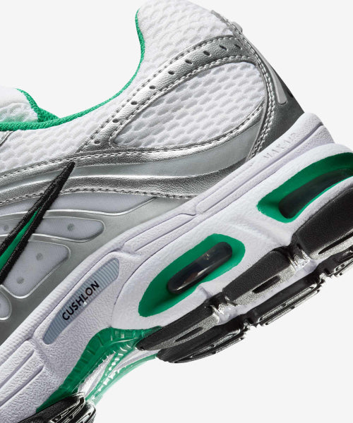 NIKE NIKE Air Max Moto 2K Sneakers - White:Metallic Silver:Black:Stadium Green