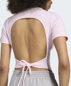 ADIDAS ADIDAS Cut Out Lip Tee - Pink