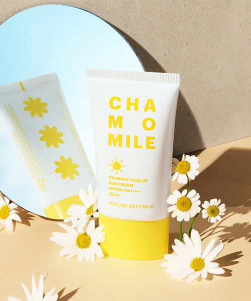 Nature Republic Nature Republic Chamomile Calming Tone-Up Sun Cream SPF 50+