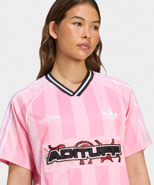 ADIDAS ADIDAS Beaded Football Jersey - Pink