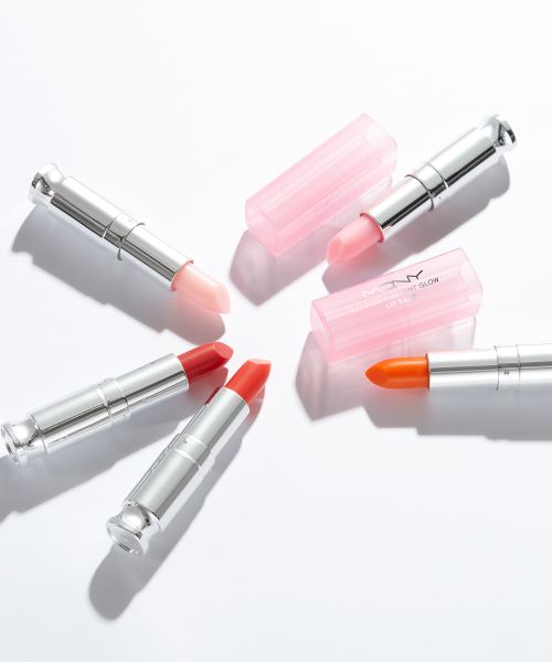 mqny [2pcs] Loving You Tint Lip Gloss / Volumizing Clear Tone-Up Tinted Lip Balm 7 Colors