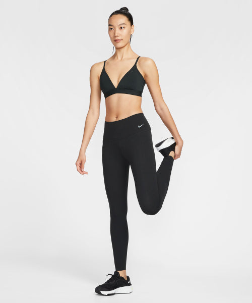 NIKE NIKE Foam Light Support Pad Triangle Sports Bra - Black: Smoke Gray