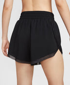 NIKE NIKE One Dry Fit High Waist 3 Inch Brief Lined Shorts - Black:Smoke Gray