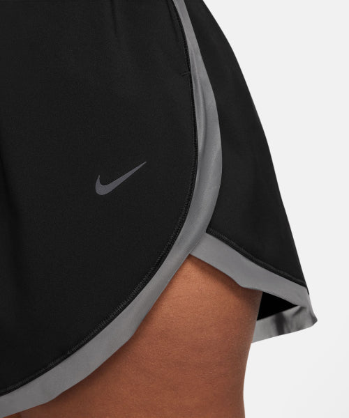 NIKE NIKE One Dry Fit High Waist 3 Inch Brief Lined Shorts - Black:Smoke Gray
