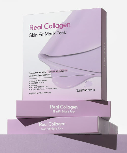 LUMIDERM LUMIDERM Real Collagen Skin Fit Mask Pack Set (30g*4ea)