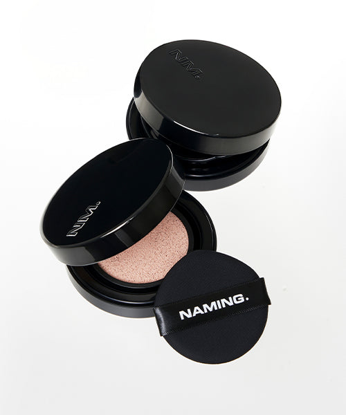 NAMING NAMING Zero Gravity Cover Up Cushion 12g + Mini Layered Fit Cushion 5g