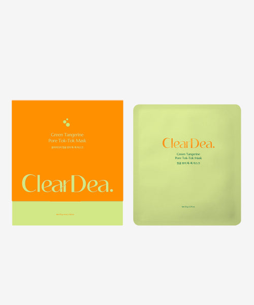 CLEARDEA CLEARDEA Green Tangerine Pore Tok-Tok Mask (4 pieces)