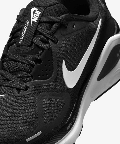 NIKE Nike Structure 26 W Shoes - Black/Cool Gray/Metallic Silver/White
