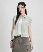 MIXXO MIXXO Shirt Roll-Up Short Sleeves S