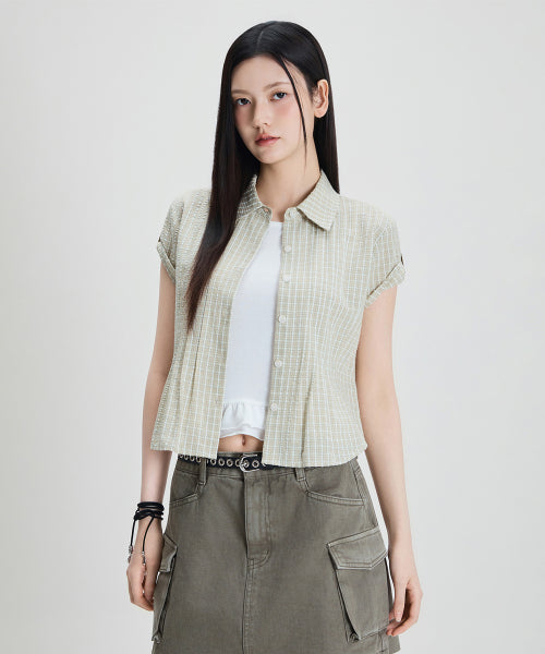 MIXXO MIXXO Shirt Roll-Up Short Sleeves S