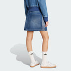 ADIDAS ADIDAS 3S Denim Mini Skirt – Indigo Denim