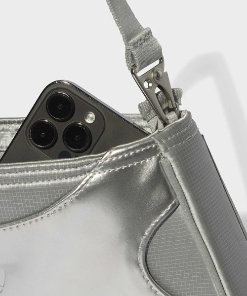 ADIDAS ADIDAS Clutch Shoulder Bag - Silver