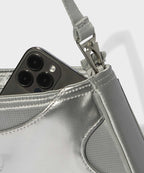 ADIDAS ADIDAS Clutch Shoulder Bag - Silver
